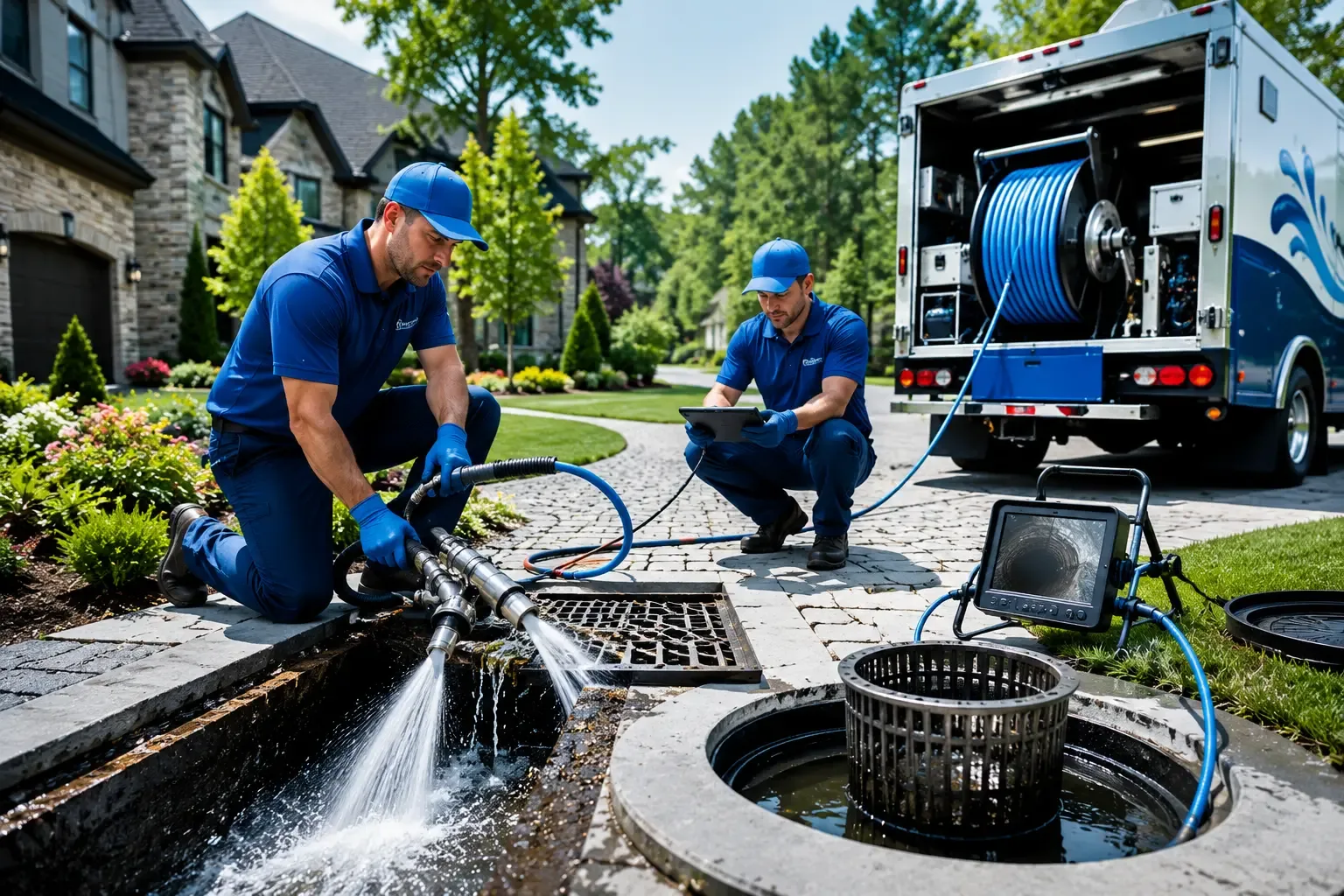 Local outdoor drain cleaning professionals in Walton, KY